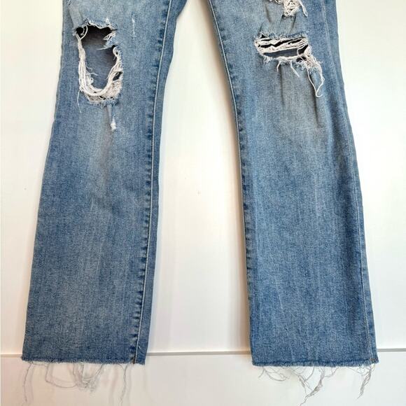 DL1961 Jerry High Rise Vintage Straight Jeans Size 25 - Picture 3 of 9